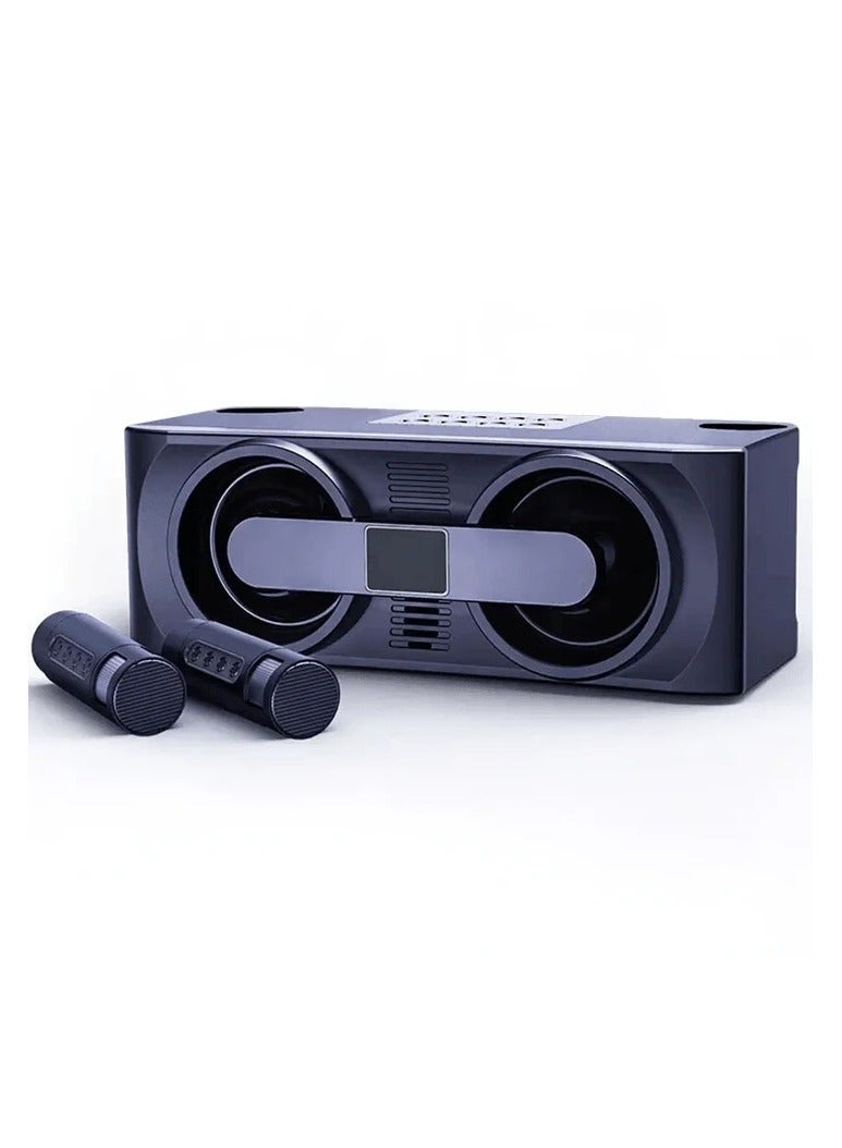 سمارت بيري نظام كاريوكي Smartberry M24 مع 2 ميكروفونات ومكبر صوت ستيريو بلوتوث خفيف - Image 1