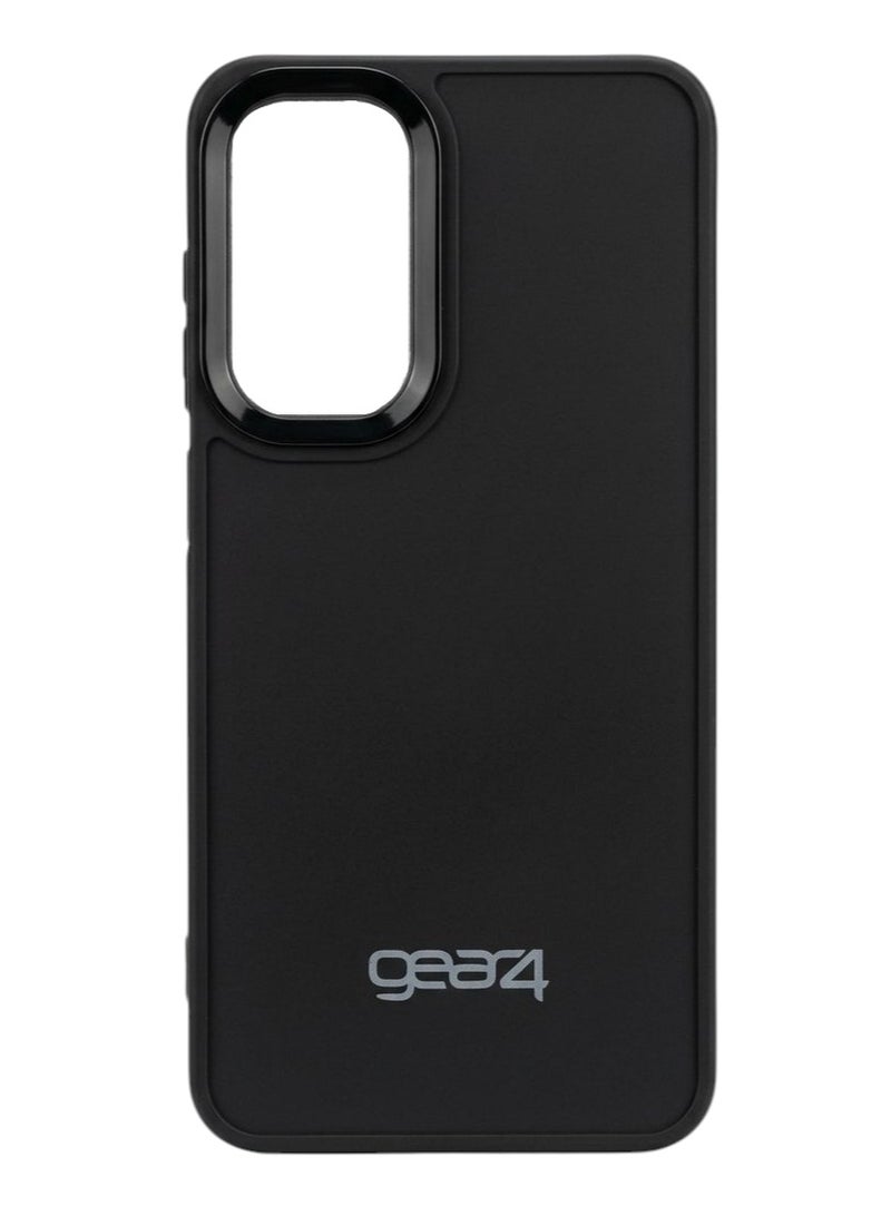 Samsung Galaxy A17 Gear 4 Silicone Case Cover With Camera Protection - Black