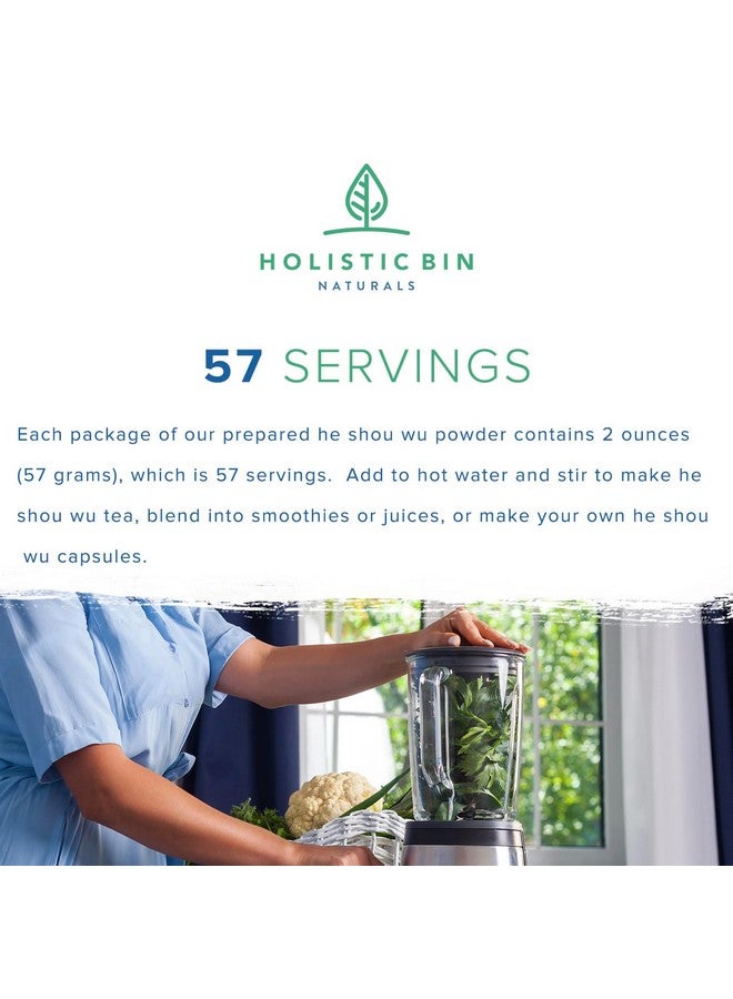 Holistic Bin Japanese He Shou Wu Fo Ti Powder Potent Fermented Herbal Extract for Vitality | Wild Harvested in Japan | Pure Fo Ti for Hair Health Support | Antioxidant and Anti Aging Properties - Image 4