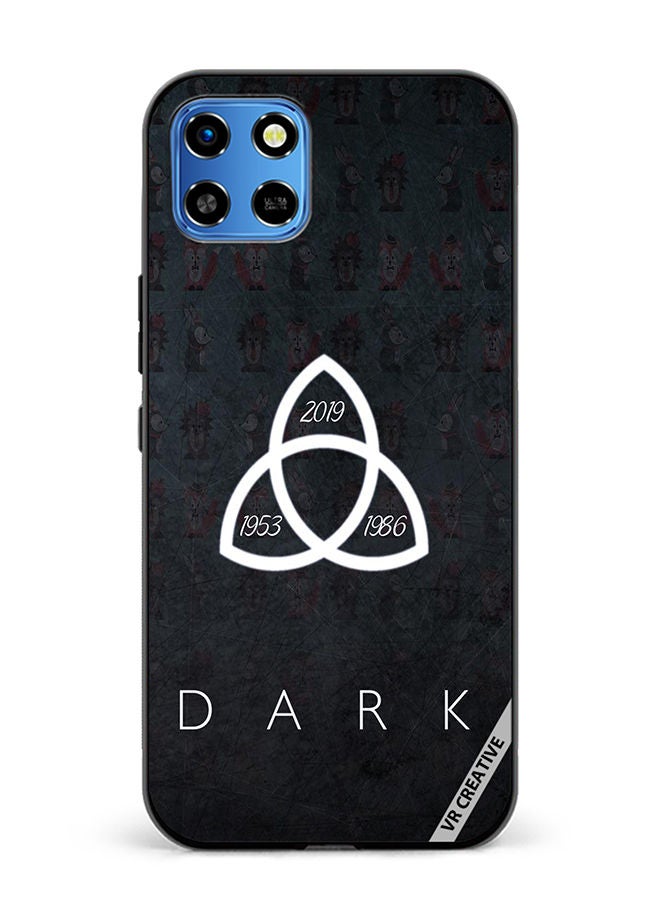 VR CREATIVE Protective Case Cover For Infinix Smart 6 HD Dark Design Multicolour - Image 1