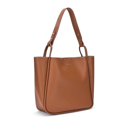 Lino Perros Avril Soft Body Everyday Tan Tote Bag - Image 2