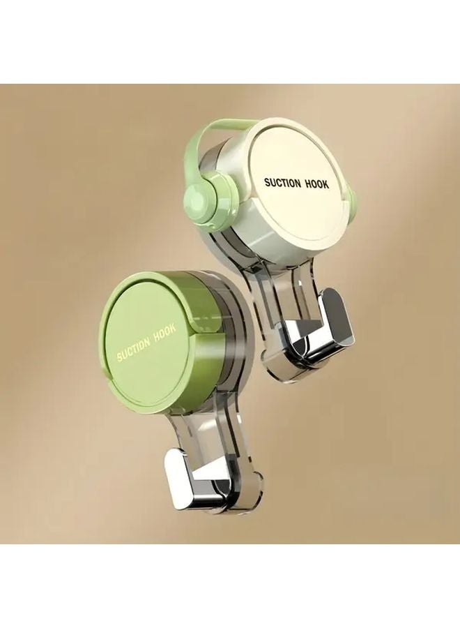 4pcs Heavy Duty Suction Cup Hooks Detachable Wall Mounted Towel Racks for Kitchen Bathroom - Image 5