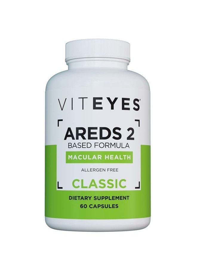 AREDS 2 Eye Vitamins, Classic Macular Support, Allergen Free Capsules, with Natural Vitamin E, Vitamin C, Zinc, Copper, Lutein & Zeaxanthin, Eye Doctor Trusted, Manufactured in The USA, 60 Ct - pzsku/ZA862AA18999858DB435BZ/45/_/1689285522/ba7f6099-2ca5-4fe5-aa17-513fd1ba4a9f