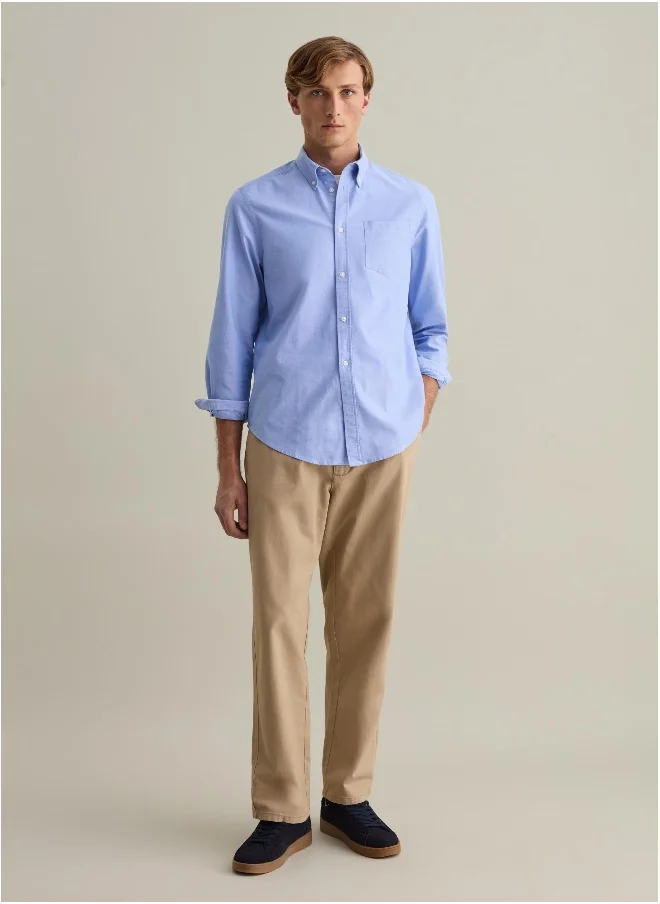 Ovs Regular-fit shirt in Oxford cotton