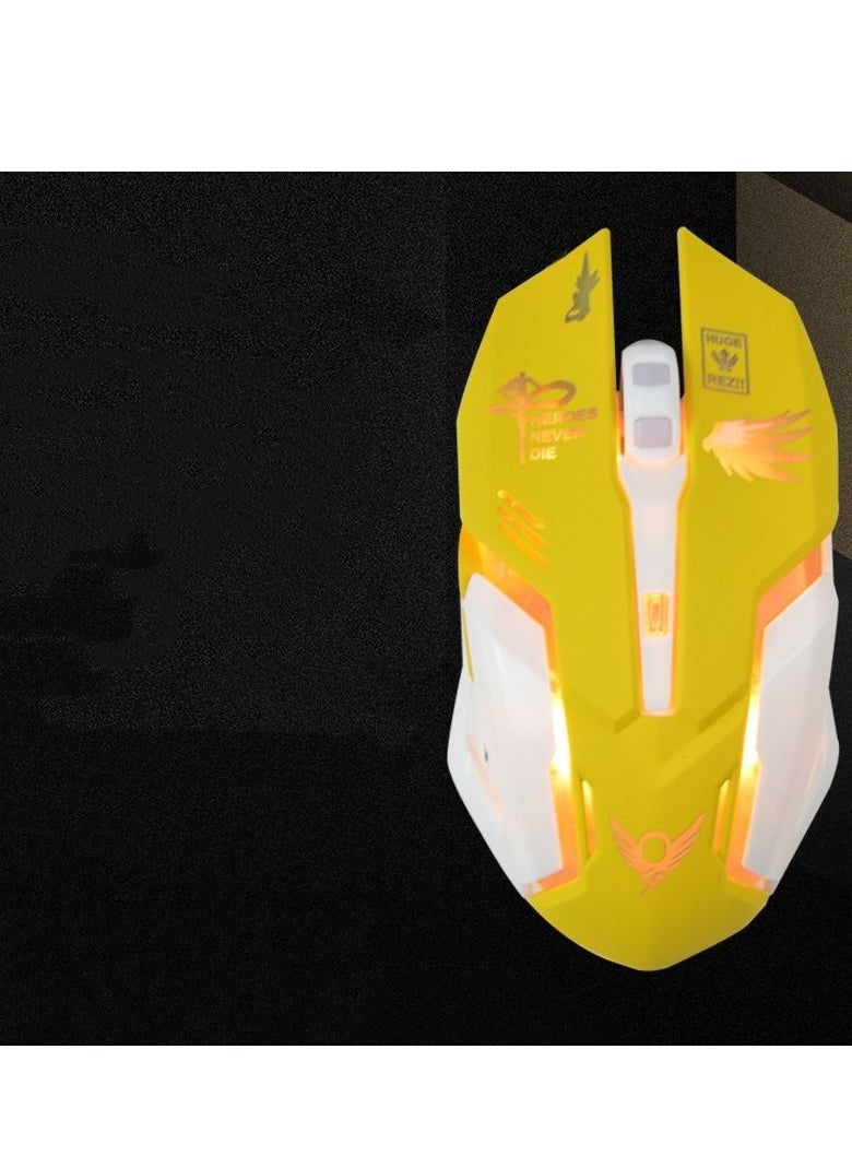 KUYING - Wireless Breathing Light Esports Game Mouse - Image 1