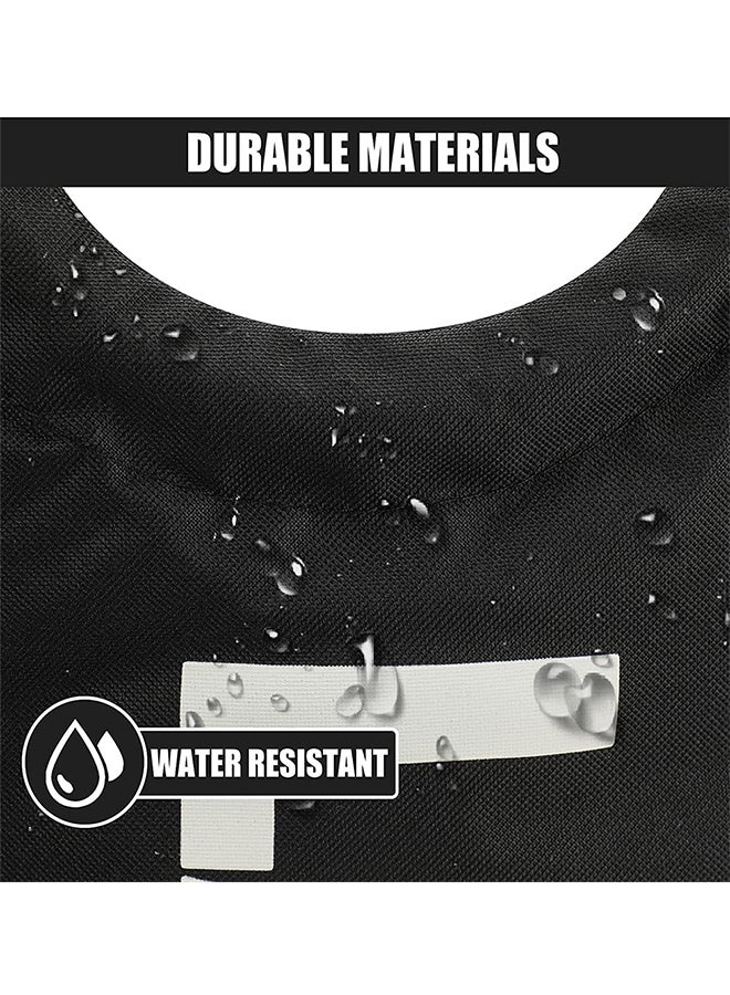 إسكدنيا سلة غسيل كبيرة قابلة للطي مزودة بمقبض أسود 79x43سم - Image 3