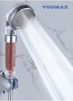 Hand-held pressurized showerhead, high pressure water saving, with negative ion tourmaline filter, double filter shower head, suitable for bathing, shampooing, pet bathing - pzsku/ZA862C3537C5D1DB1B3EAZ/45/_/1723097884/db637f24-15b7-4213-a180-9f42e21e2f3f