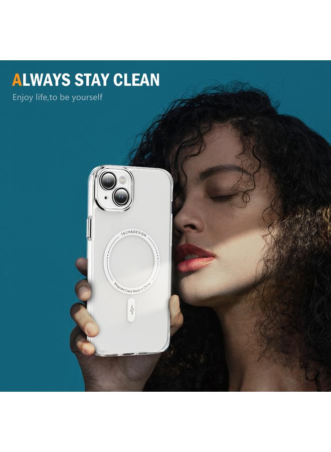 S-TOP Case For iPhone 13 Airbag Magsafe PC Hybrid TPU Phone Case - Image 2