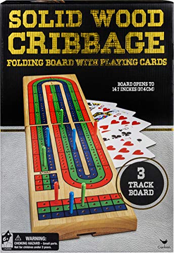 SPIN MASTER Solid Wood Folding Cribbage Set (Styles Will Vary) (6029672) - Image 1