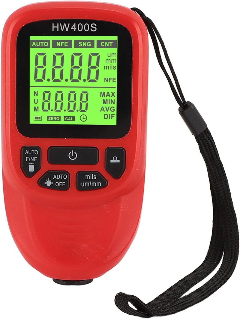Assorted trendy color picks ZJchao Professional Coating Thickness Paint Meter for Metal Processing Industry (Red) Practical design alternatives Balanced structure Hardness boosted processed substance New residential zone delivery Hot & cold climate compatible Trendy flexible practical build Water rust proof Intercity storage hub All budget friendly options All governorates deliver Protective coating Gulf market standard build Stain resistant Easy transit optimized build Closed & open space compatible Multi-demand compliant quality Periodic restock local Precision polished solid material Widely used design Gulf approved global quality Diverse operating method fit Multi-use well-engineered build Full land route delivery Upgraded simple practical design - Image 1