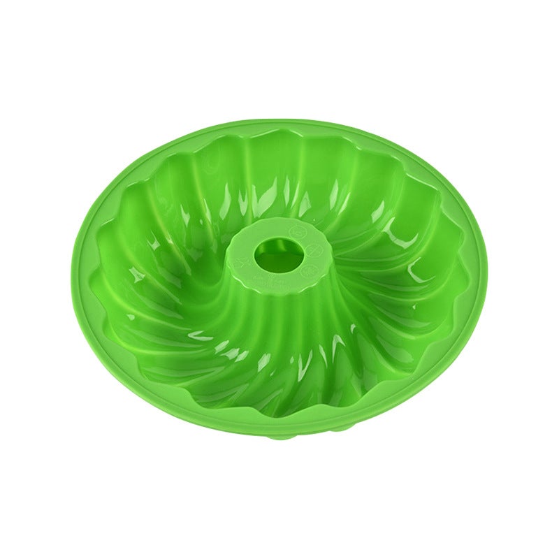 Large Silicone Cake Mold Kitchen Supplies High Temperature Resistant Hollow Chiffon Cake Mold Baking Tools Silicone Mold - Image 5