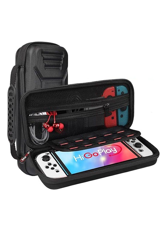 Nintendo Switch compatible suitcase, protective hard portable suitcase Shell Pouch suitcase for Nintendo Switch consoles and accessories - Image 1