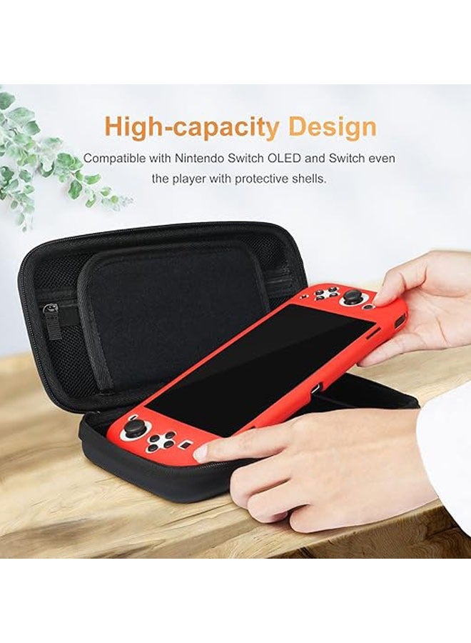 Nintendo Switch compatible suitcase, protective hard portable suitcase Shell Pouch suitcase for Nintendo Switch consoles and accessories - Image 2