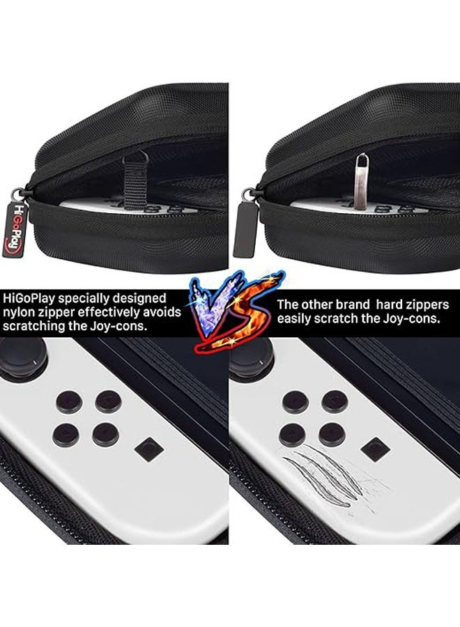 Nintendo Switch compatible suitcase, protective hard portable suitcase Shell Pouch suitcase for Nintendo Switch consoles and accessories - Image 4