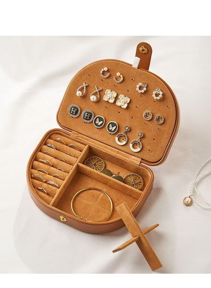 Vintage jewelry storage box, earrings, necklaces, ring storage - Image 3