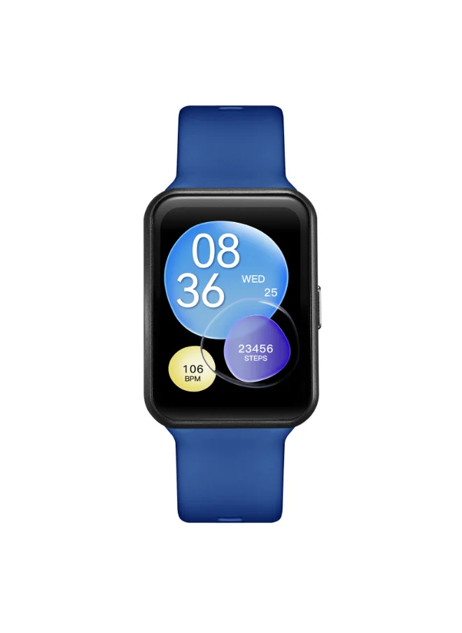 KENNETH SCOTT Kenneth Scott KBLZ-XSBBN Unisex Smart Display Watch & Silicone Strap Black