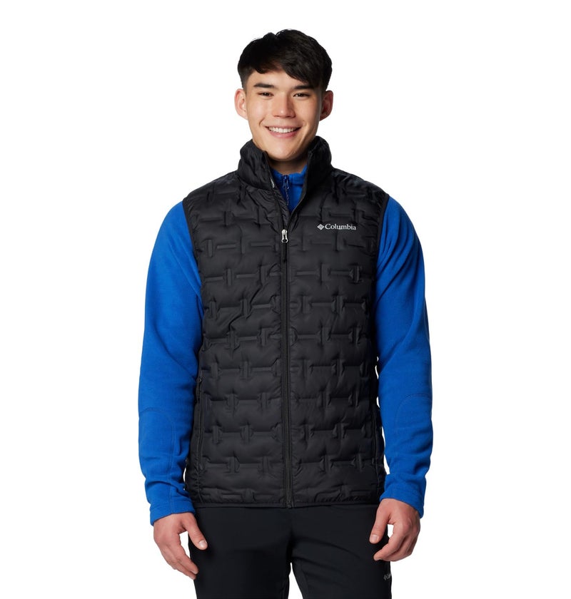 Columbia Mens Delta Ridge II Down Vest Black XXLarge - Image 2