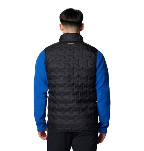 Columbia Mens Delta Ridge II Down Vest Black XXLarge - Image 3