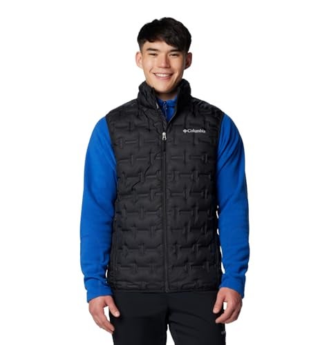 Columbia Mens Delta Ridge II Down Vest Black XXLarge - Image 1