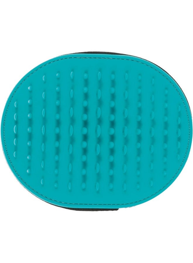 تريكسي فرشاة تدليك للحيوانات الأليفة، فرشاة تدليك لإزالة الشعر المتساقط، تتخلص من التشابك والشعر المتساقط غير المرغوب فيه، مصنوعة من البوليستر/السيليكون/المطاط اللدن بالحرارة، المقاس: 11 × 14 سم - Image 5