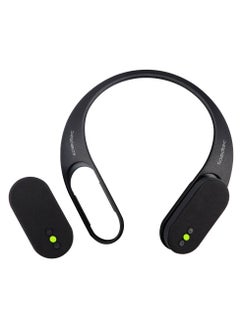 porodo Sporty Wearable Neckband TWS Speaker Up To 10m Transmission Distance  IPX4 Water-Resistant V5.3 Bluetooth - Black  - Image 4