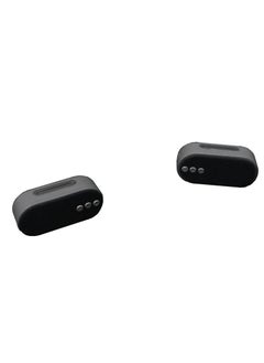 porodo Sporty Wearable Neckband TWS Speaker Up To 10m Transmission Distance  IPX4 Water-Resistant V5.3 Bluetooth - Black  - Image 2