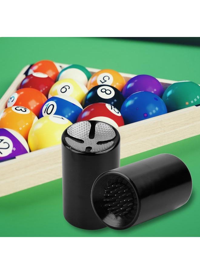 Thoraya Portable 2in1 Billiard Cue Tip Tool Pool Stick Shaper Repair Scuffer Pick(Black)  - Image 5