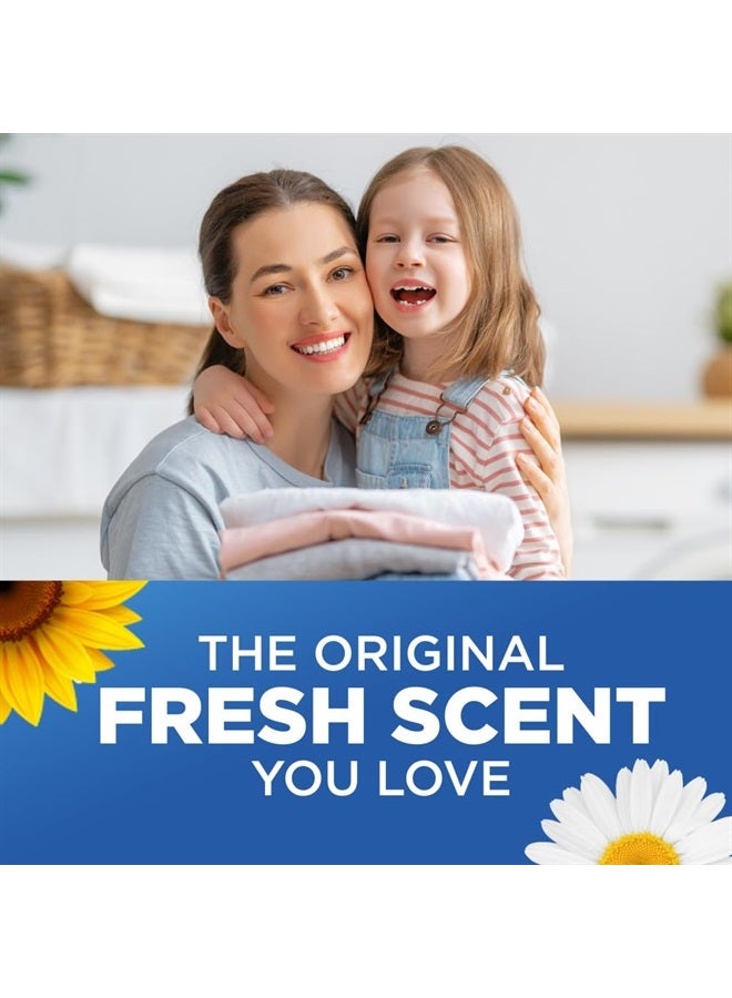 Arm & Hammer Plus OxiClean Fresh Scent, 128 Loads Liquid Laundry Detergent, 166.5 Fl oz - Image 5