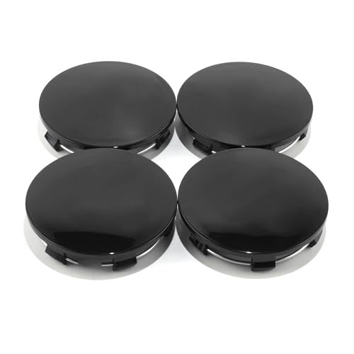 RTrhinoTuning 4 PCS 83mm Wheel Center Caps Compatible with Tahoe Suburban Yukon Escalade Rim OD32783 mm ID 3764 mm Black Hubcaps