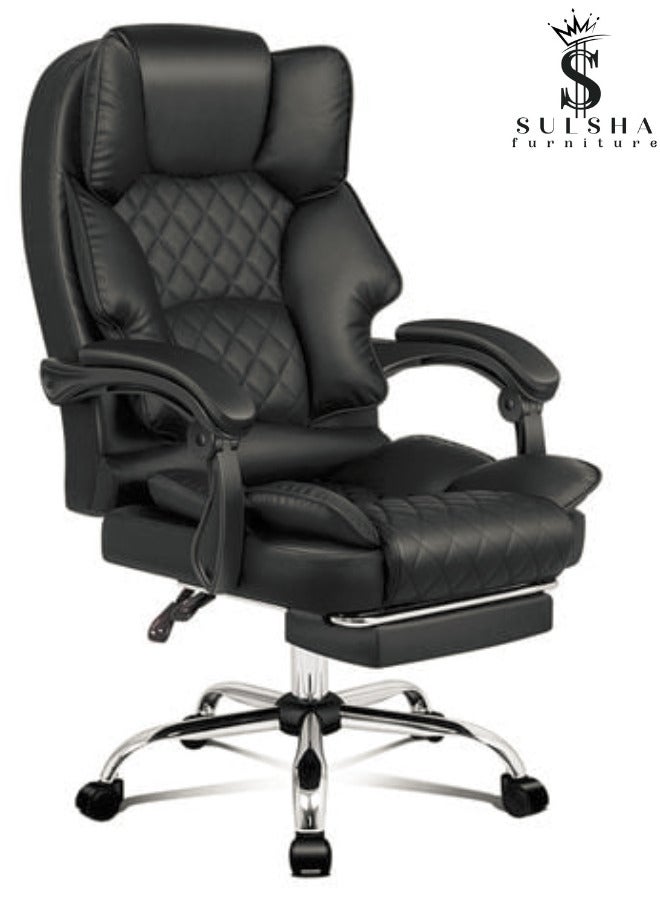 SULSHA Ergonomic Boss Chair Computer Desk Chair for Office and back comfort and lumbar support - Image 1
