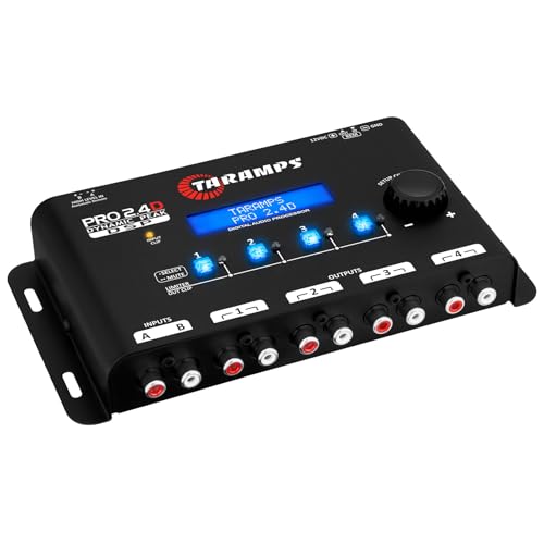 Taramp's معالج الصوت الرقمي الكامل Taramps Pro 2.4D Dynamic Peak DSP وموزع الصوت - Image 2
