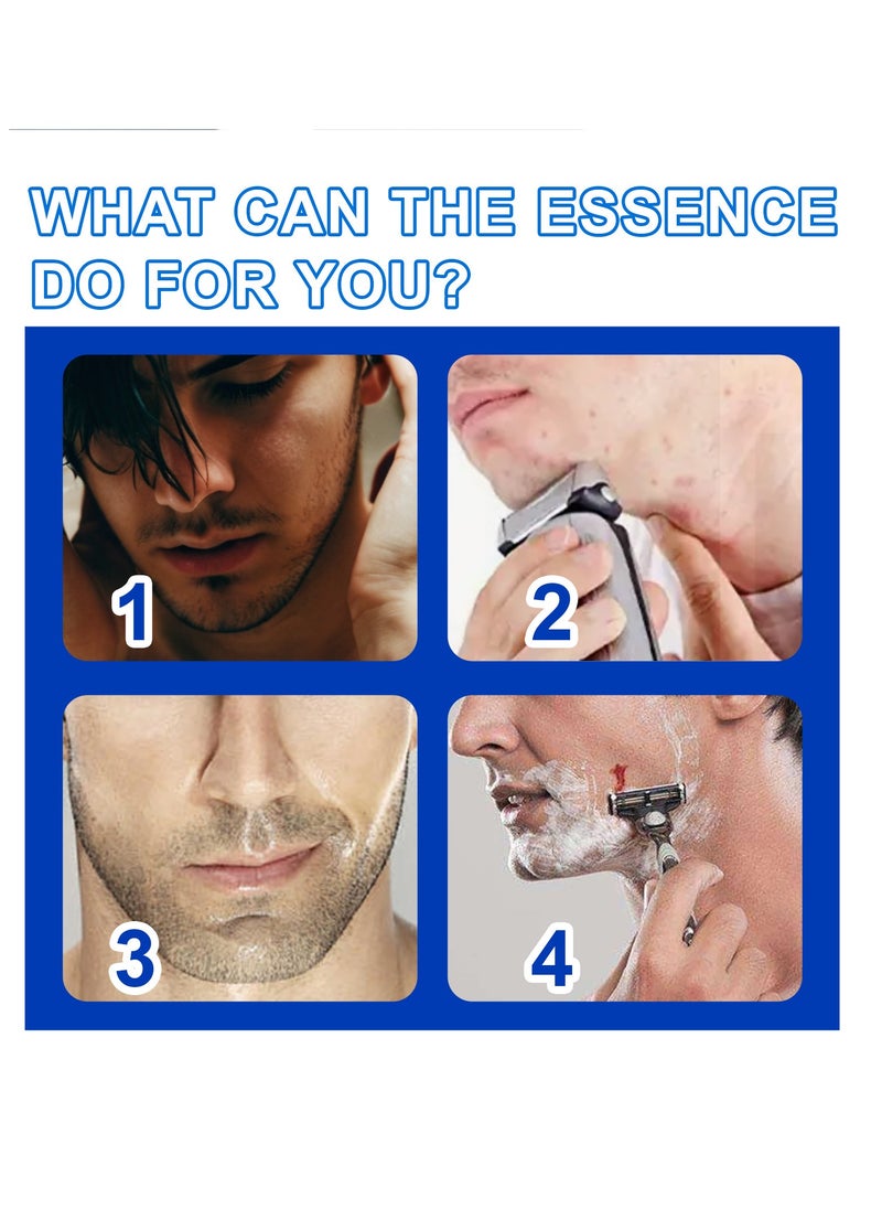 RUBRIEL Razor Bumps Solution Essence for Men, Ingrown Hair Removal, After Shave For Men Ingrown Hair Serum, Ingrown Hair Treatment For Men Razor Burn Treatment For Men  - Image 4