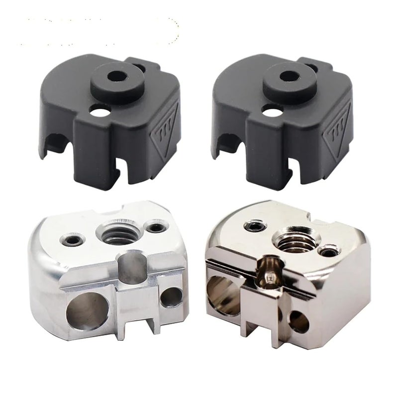 Aluminum Kit Heating Block and Sock for Red Lizard K1 Voron Style 3D Printer Extruder - Image 4