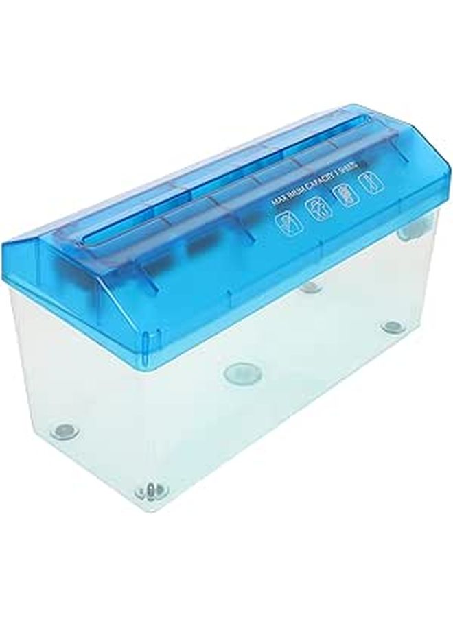 Manual Steel Paper Shredder For Home Office Desktop Compact Quiet Secure - Image 1
