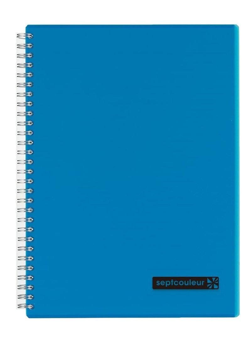 Maruman - 80-Sheet Septcouleur Notebook B5 Size Blue - Image 1