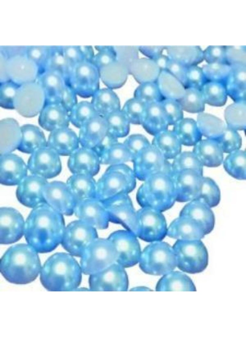 CICI Blue Half Pearl Beads 25LI 
