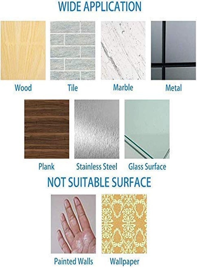 Obbi Plastic Self Adhesive No Drills Wall/Rail/Kitchen/Bathroom Strong Sticky Towel Hang Pack of 12 - Image 2
