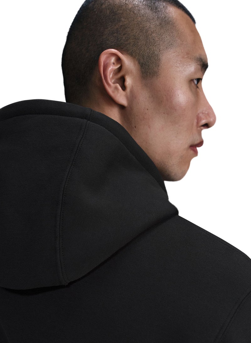 Nike Club Brushed Pullover Graphic Hoodie - Image 4