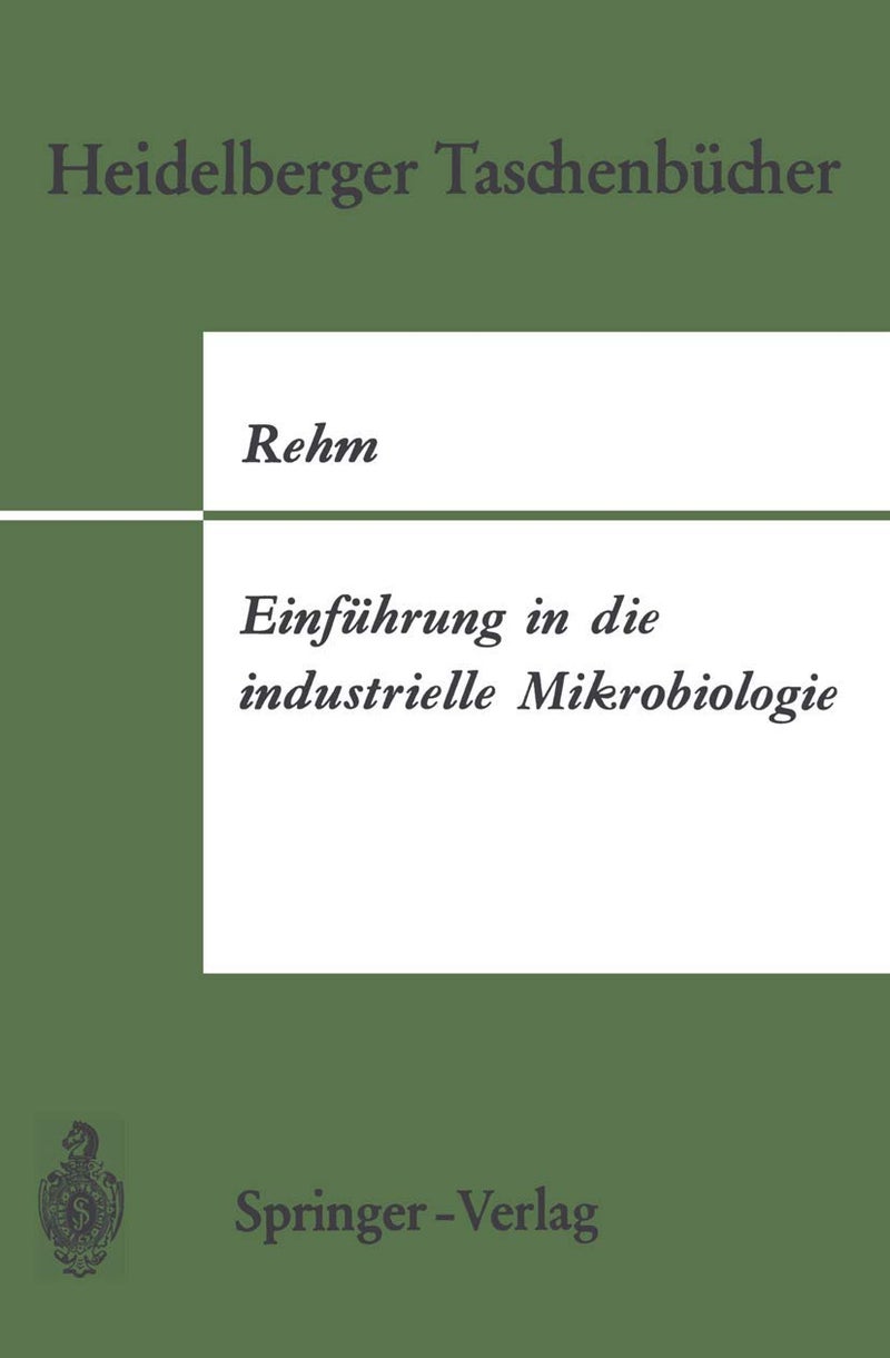 Einführung in die industrielle Mikrobiologie 