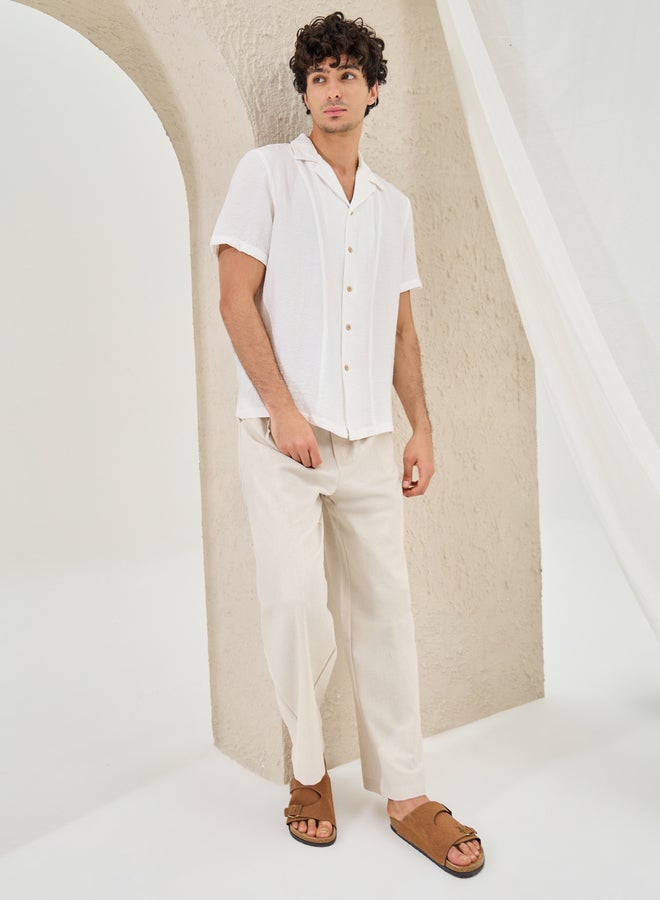 Styli Styli Textured Regular Fit Buttoned Shirt  - Image 2