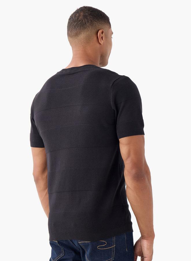 سبلاش فيڤ تيشيرت بياقة دائرية مضلع - Image 3