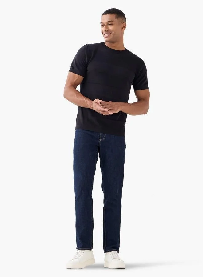 Splash FAV Ribbed Crew Neck T-shirt