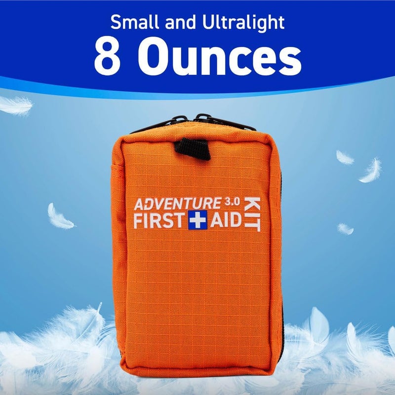 BrightCare Ultralight First Aid Kit Water Repellant Shell  Small First Aid Kit for Camping Hiking Outdoor Sports Adventure Travel Biking  71 Piece Adventure 30 Essentials Kit - Image 4