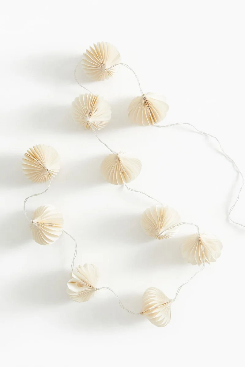 H&M Paper lantern string lights
