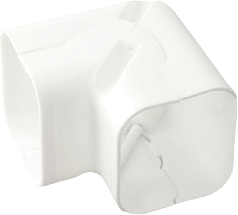 Split Central AC Line Cover With 90 Degree Elbow Weather Resistant PVC Conduit - Image 3