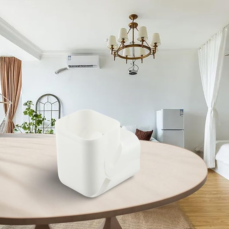 Split Central AC Line Cover With 90 Degree Elbow Weather Resistant PVC Conduit - Image 4