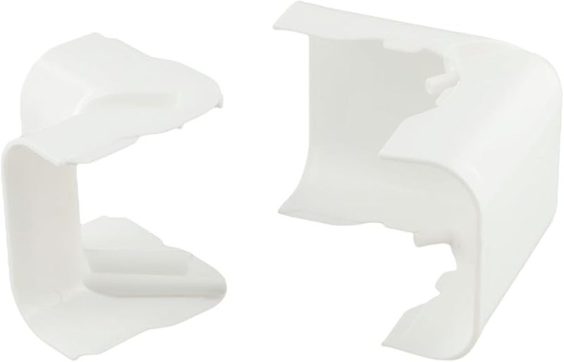 Split Central AC Line Cover With 90 Degree Elbow Weather Resistant PVC Conduit - Image 5