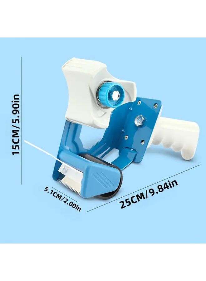 Semi-Automatic Handheld Tape Cutter For 1.97 Inch Tape Blue - Image 2