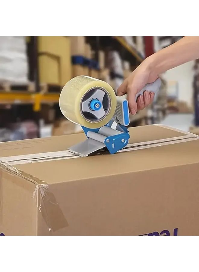 Semi-Automatic Handheld Tape Cutter For 1.97 Inch Tape Blue - Image 4