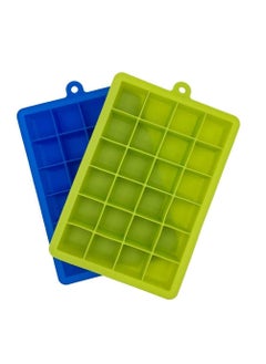 Mishrit Mishrit 2 Pcs Silicone Ice Cube Tray 24 Grid Big - Ice Cube Mold Silicone Ice Cub Kitchen Accessories.  - Image 3